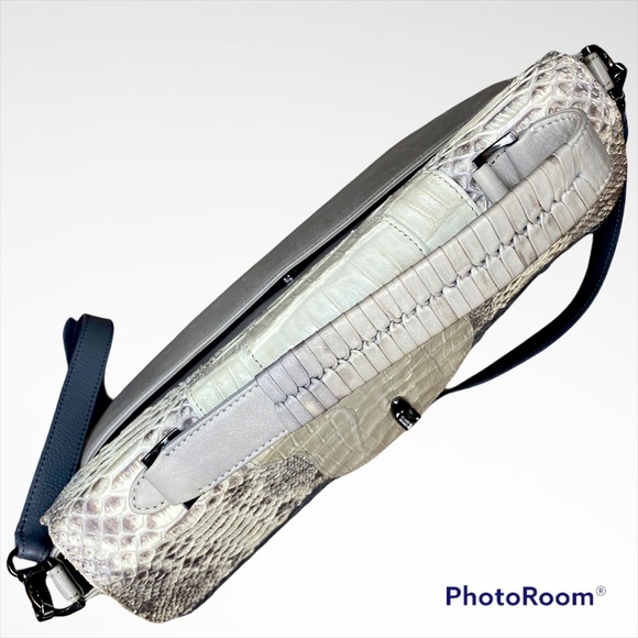 Khirma Eliazov Oxy Python & Leather Bag - Picture 4 of 14